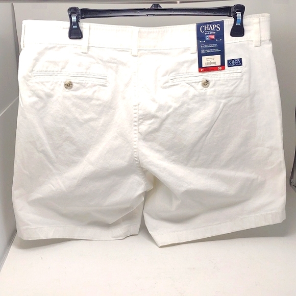 Chaps Men's Coastland Wash Flat Front Short - Picture 5 of 12